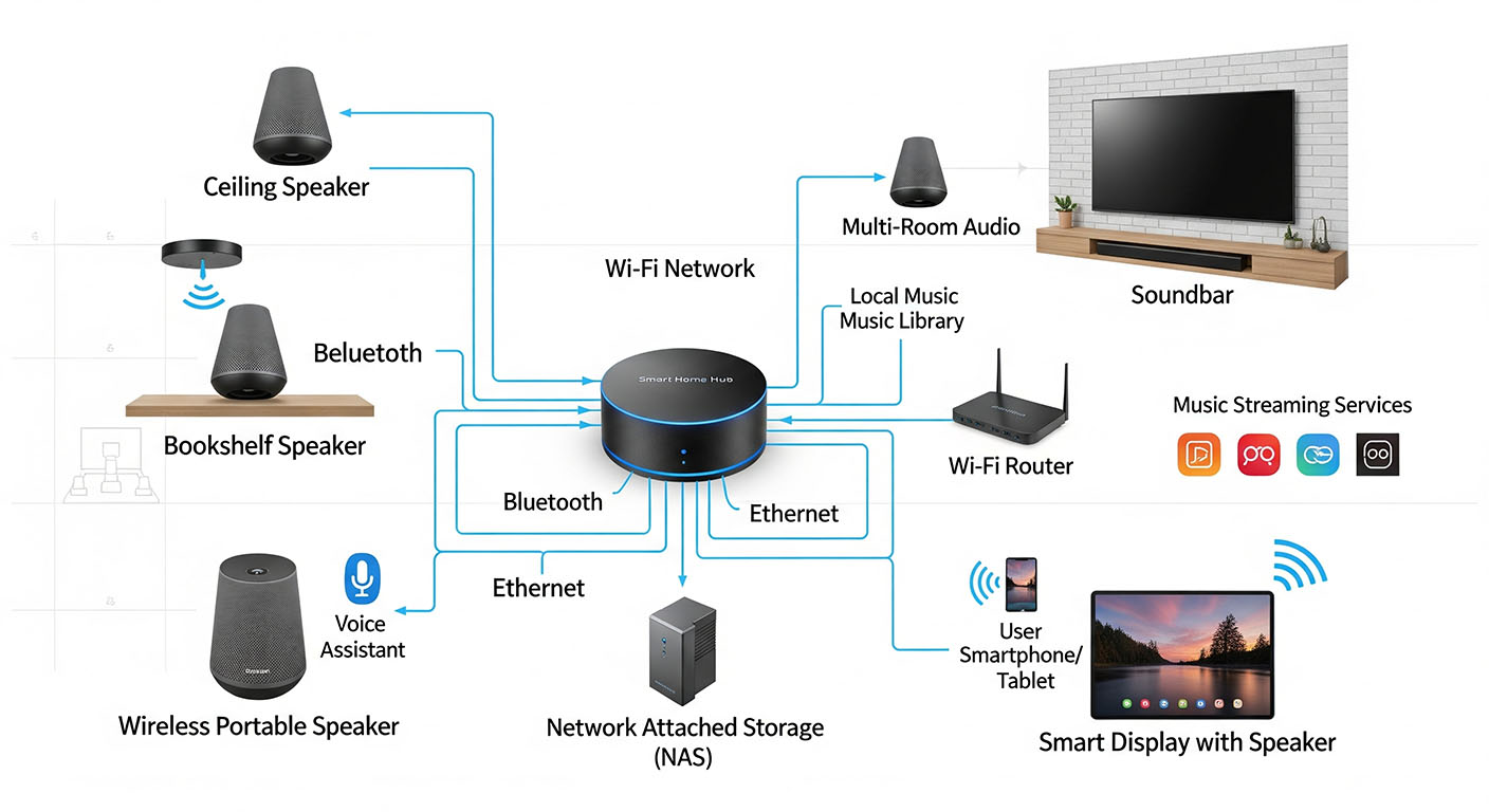How audio work image
