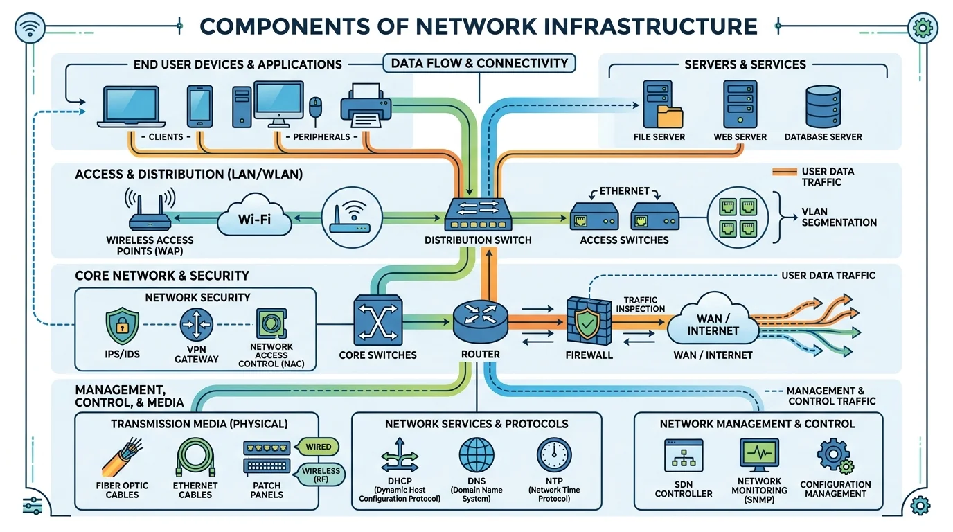 network infrastructure examples